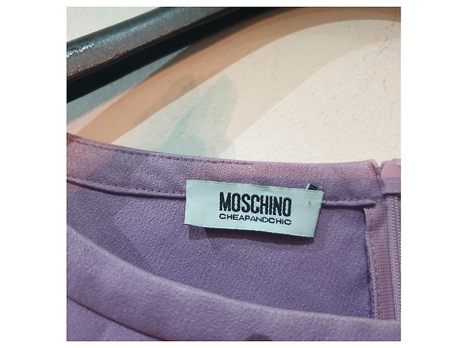 Vestido de glicina Moschino Cheap and Chic - vista 6
