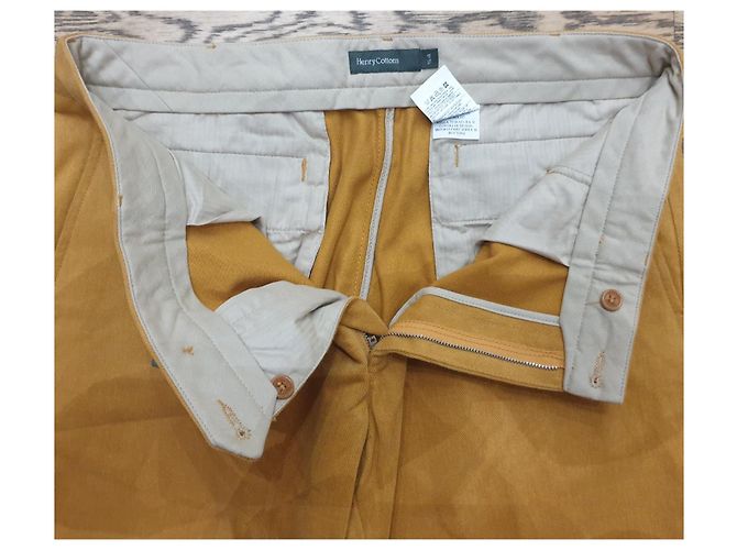 Henry Cotton's yellow trousers Mustard - view 3