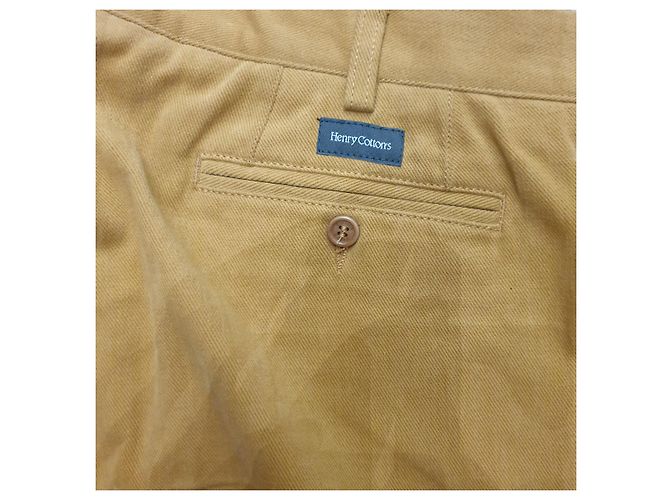 Henry Cotton's yellow trousers Mustard - view 7