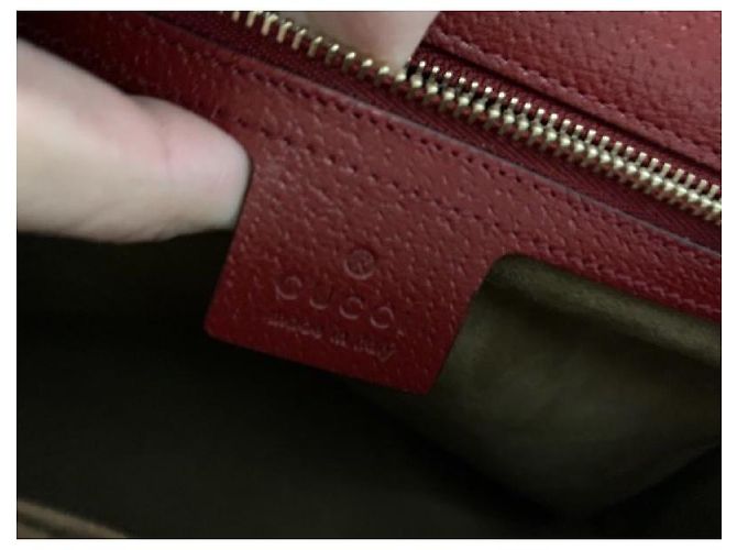 Padlock Clutch Gucci Tian Lucchetto in tela GG Supreme - vista 7