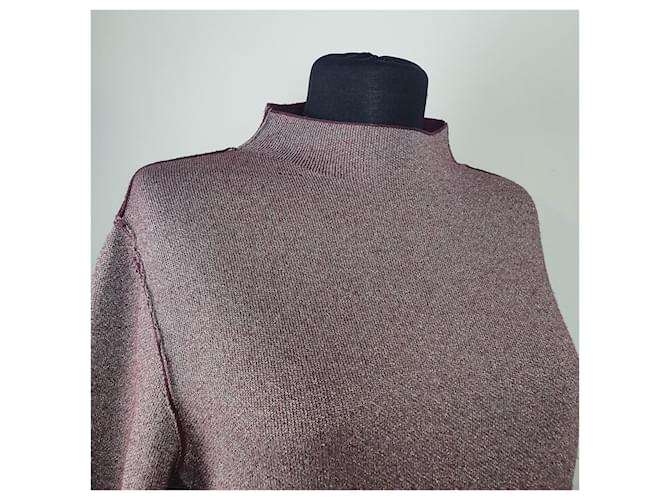 Dagmar Pullover Lila Metallic Glitzer - Ansicht 3