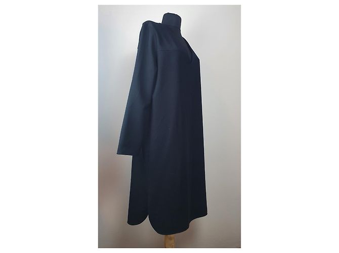 Filippa K Tunika Twill Kleid Marineblau M - Ansicht 3