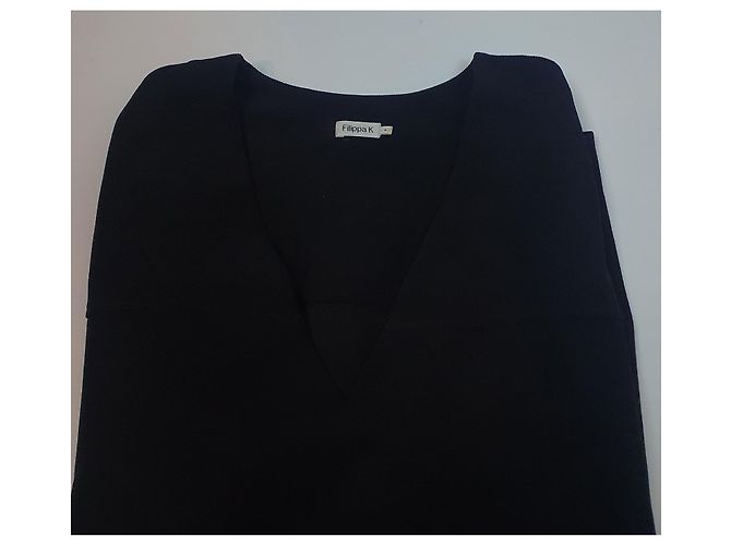 Filippa K Tunika Twill Kleid Marineblau M - Ansicht 5