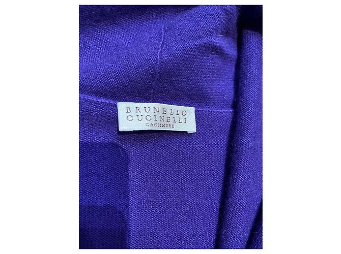 Brunello Cucinelli Cardigan aus Kaschmir in Lila - Ansicht 2
