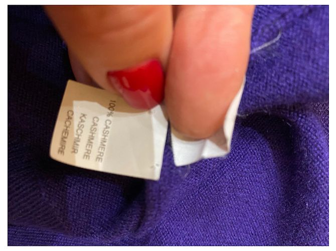 Brunello Cucinelli Cardigan aus Kaschmir in Lila - Ansicht 7