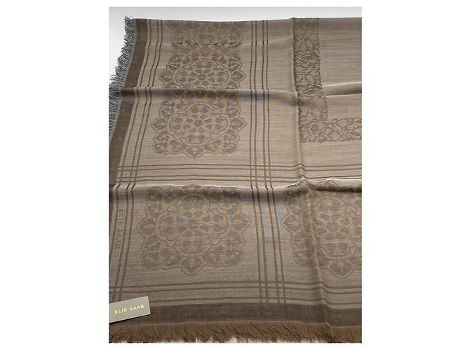 Scialle Jacquard Elie Saab - vista 5