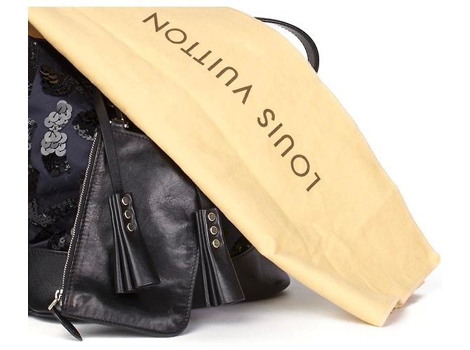 Néonoé NN borsa in seta14 Riflettori su Louis Vuitton Blu navy - vista 10
