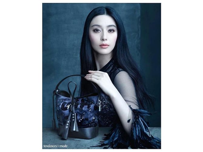 Néonoé NN borsa in seta14 Riflettori su Louis Vuitton Blu navy - vista 9