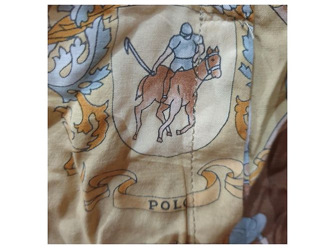 Vintage Les Copains camicia blouson barocca Multicolore - vista 4