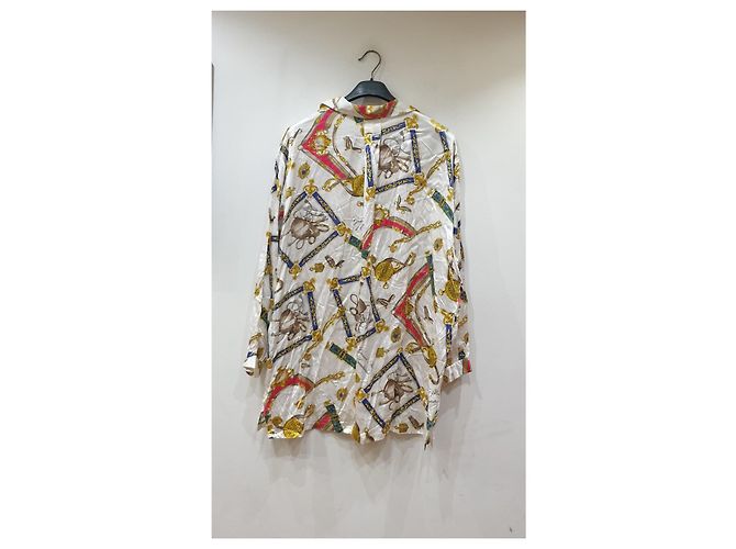 La Perla Vintage Malizia camicia blouson barocca Multicolore - vista 3