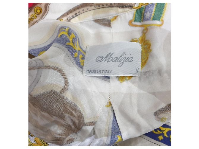 La Perla Vintage Malizia camicia blouson barocca Multicolore - vista 6