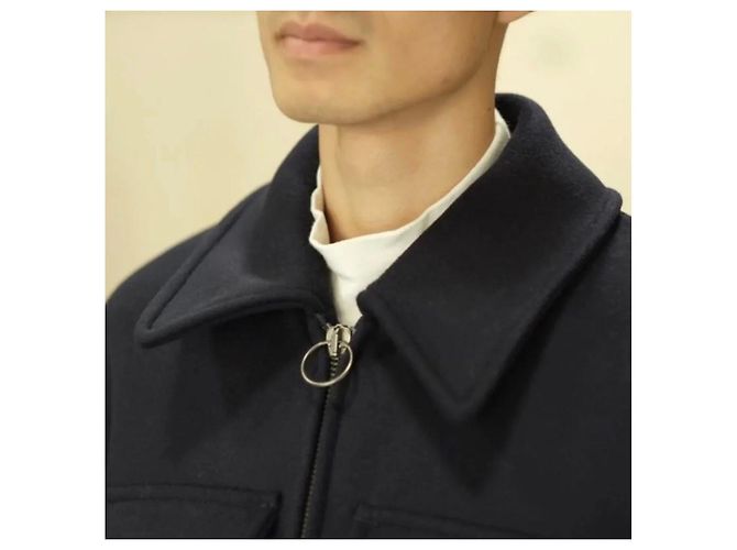Acne Studios wool coat Blue Navy blue Dark blue - view 4
