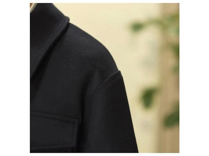 Acne Studios wool coat Blue Navy blue Dark blue - view 5