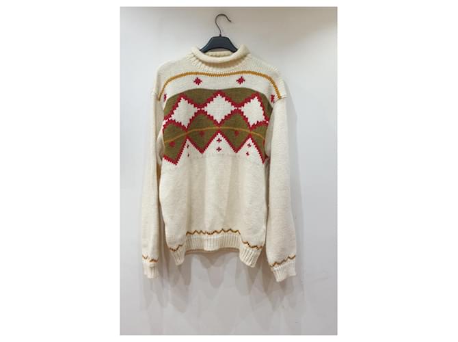 Trussardi Norwegischer Wollpullover Mehrfarben - Ansicht 2