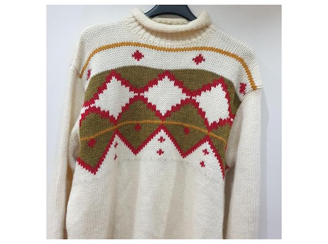 Trussardi Norwegischer Wollpullover Mehrfarben - Ansicht 6