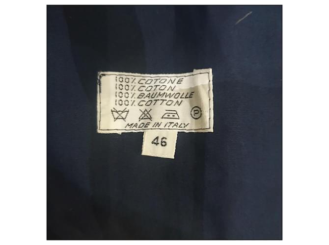 Gabardina de algodón azul Herno Azul oscuro - vista 5