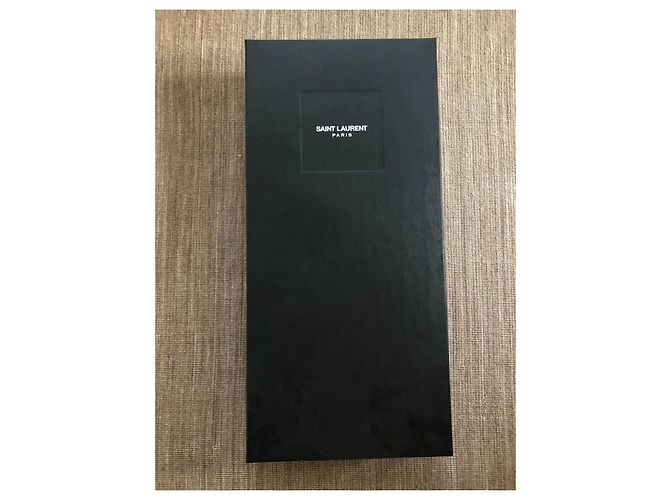 SAINT LAURENT (YSL) Babys 70 Oberschenkelstiefel Schwarz - Ansicht 3