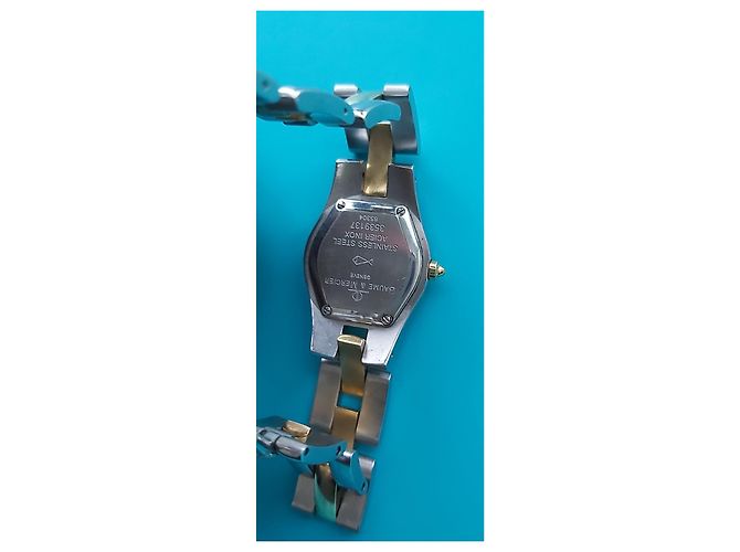 Autre Marque Relógio Baume & Mercier Linea Quartz aço e ouro com diamante - vista 12