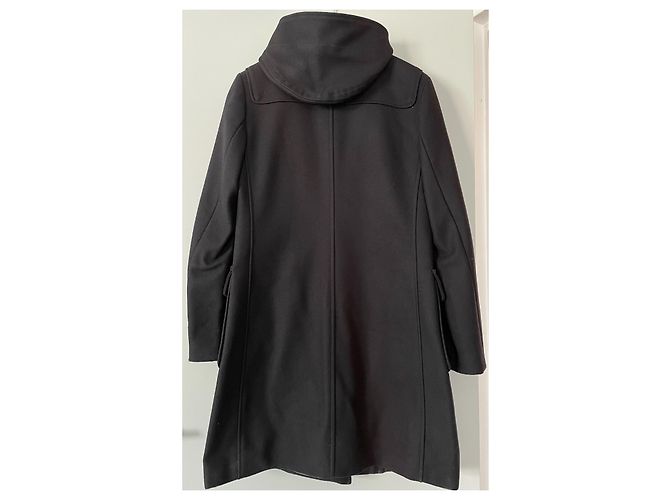 Autre Marque Abrigo Duffle Coat BENETTON Negro - vista 2