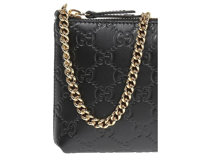 Pochette Gucci in pelle - vista 4