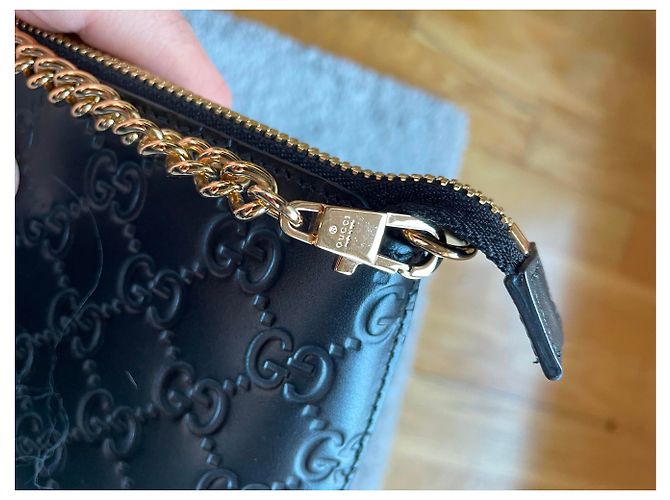 Pochette Gucci in pelle - vista 5