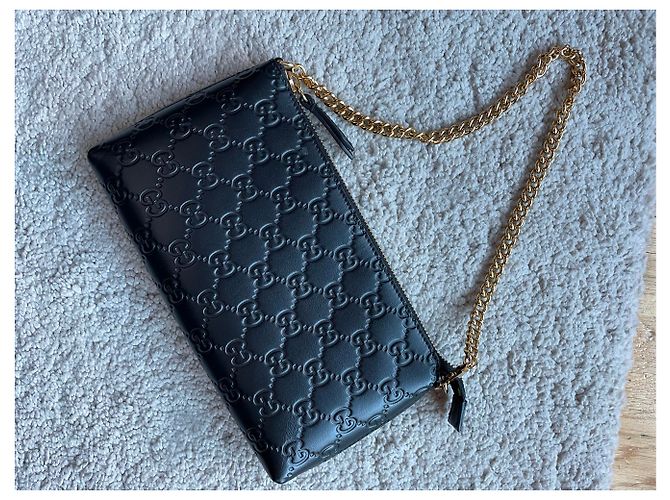 Pochette Gucci in pelle - vista 8