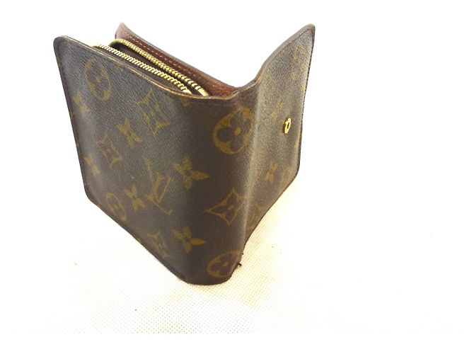 Louis Vuitton Compact Zip Monogram Cartera Marrón Castaño - vista 12