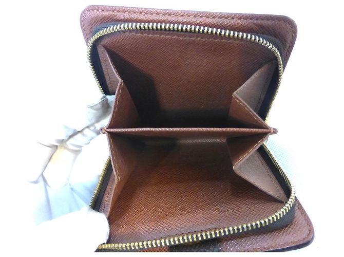 Louis Vuitton Compact Zip Monogram Cartera Marrón Castaño - vista 15
