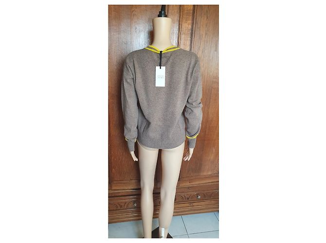 Suéter Chloé Stora de cachemira gris - vista 3