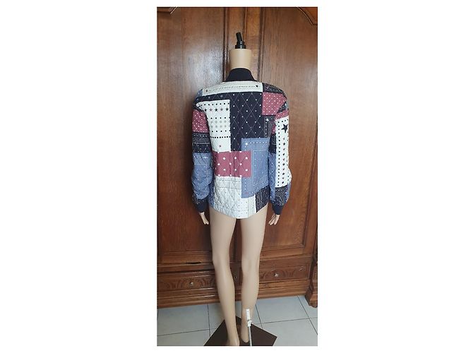 Giacca Tommy Hilfiger in cotone multicolore XS - vista 6