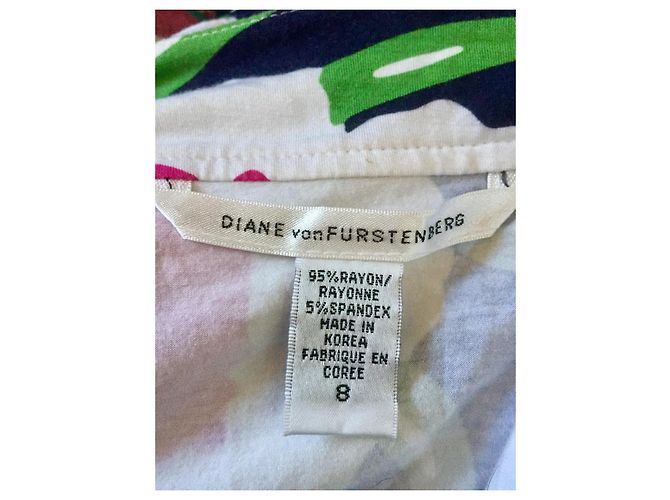 Diane Von Furstenberg Robe portefeuille DvF Cassidy Wildflower Multicolore - vue 6