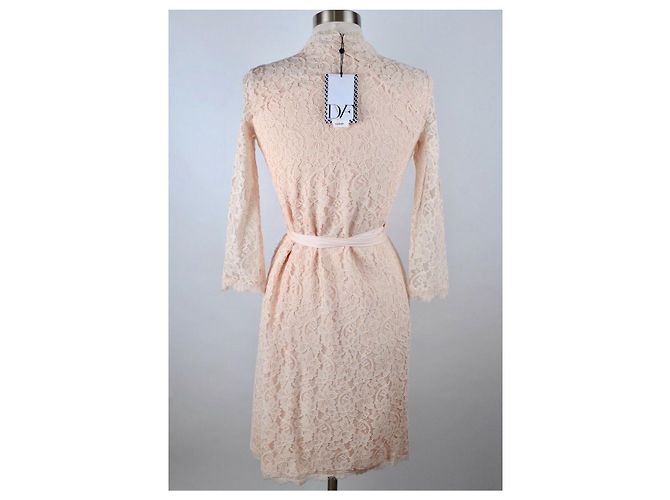 Diane Von Furstenberg Julianne Spitzenkleid Rosa Pink - Ansicht 2
