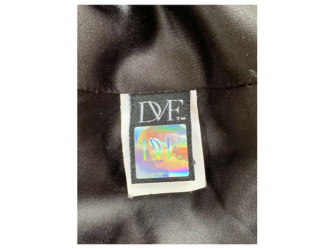 Diane Von Furstenberg Chaqueta DvF Herringbone Tweed Georgica Gris - vista 3