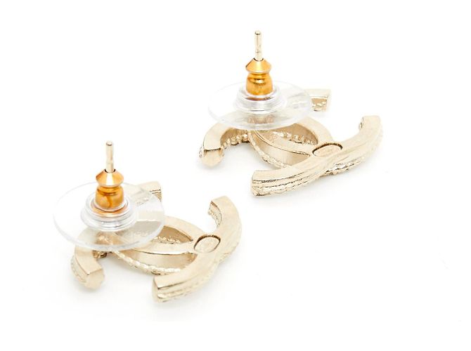 Chanel GOLDEN CC L TRECCIA SOTTILE STRASS D'oro - vista 3