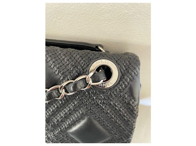 Timeless Borsa Chanel nera con patta singola Nero - vista 4
