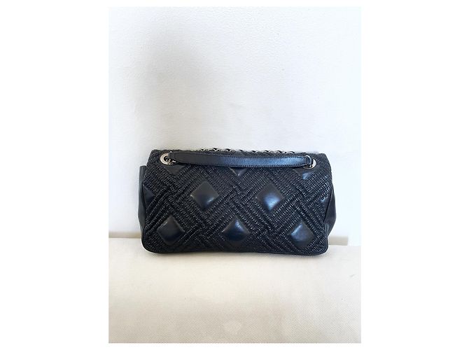 Timeless Borsa Chanel nera con patta singola Nero - vista 6