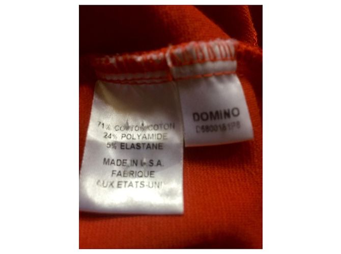 Diane Von Furstenberg DvF Vintage-Domino-Kleid Orange - Ansicht 2