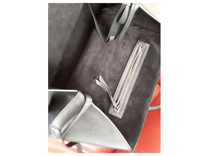 Borsa a mano Céline Phantom in pelle nera Nero - vista 4