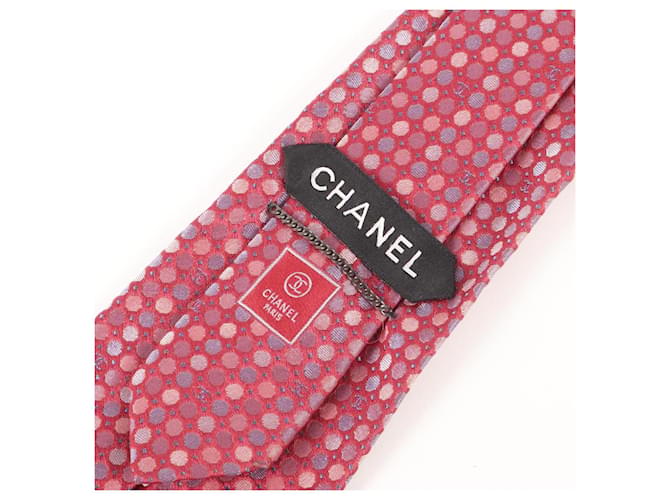 Chanel Cravates Rouge - vue 5