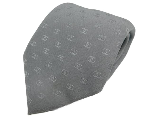 Chanel Cravates Gris - vue 2