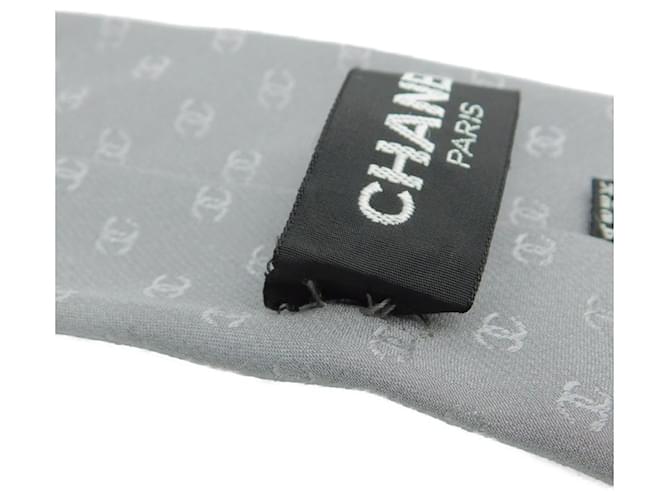 Chanel Cravates Gris - vue 3