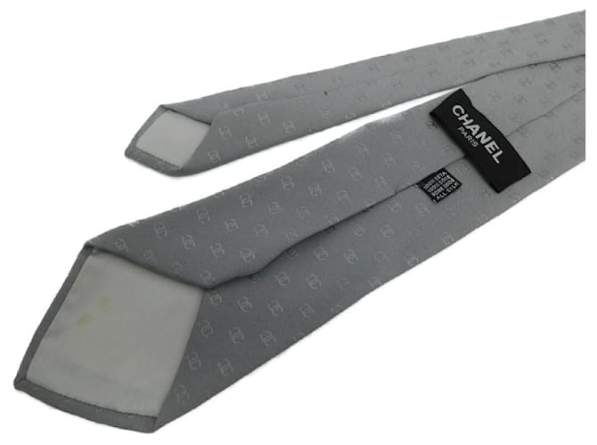 Chanel Cravates Gris - vue 6