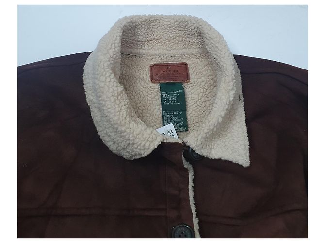 Abrigo Ralph Lauren Marrón XL Castaño - vista 5