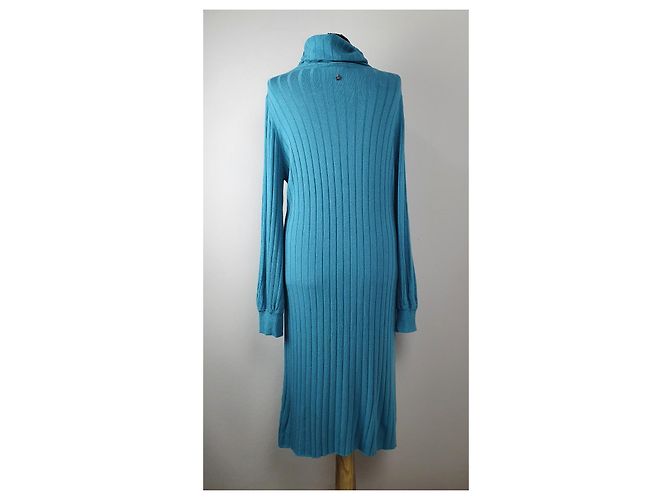 Marcel Ostertag Kleid Blau - Ansicht 4