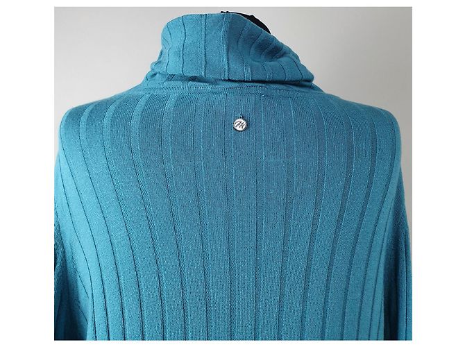Marcel Ostertag Kleid Blau - Ansicht 5