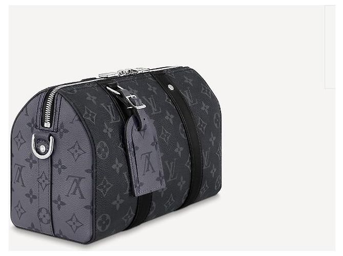 Abbesses Louis Vuitton LV Keepall City neuf Gris - vue 3