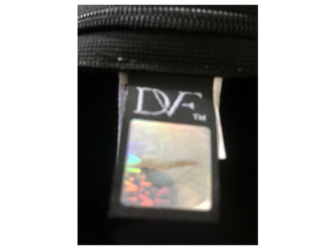 Diane Von Furstenberg Abito DvF Gladys bicolore Nero Viola scuro - vista 5