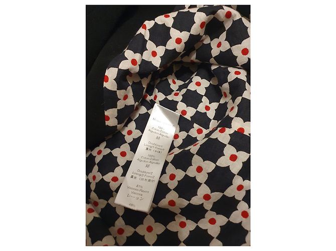 Cappotto Kenzo nero in cotone - vista 6