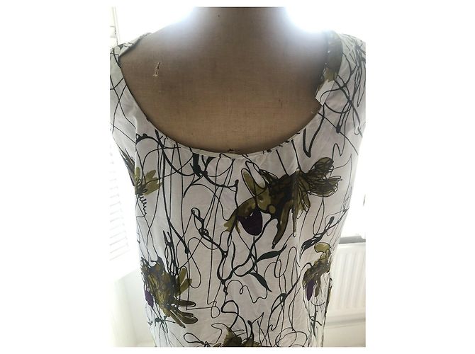 Marni Kleid mit Alhambra-Muster Mehrfarben Grün - Ansicht 5