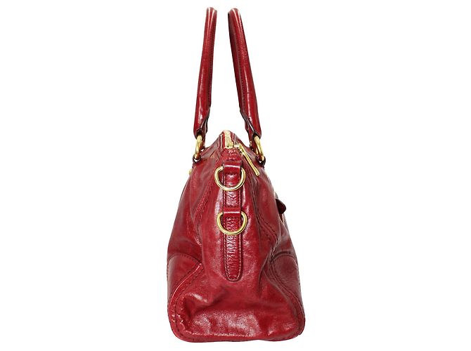 Prada Vitello Rubino Tote Bag - vista 4